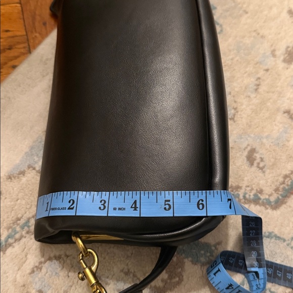 Coach Black Crossbody Bag with Gold Accent - Picture 6 of 11